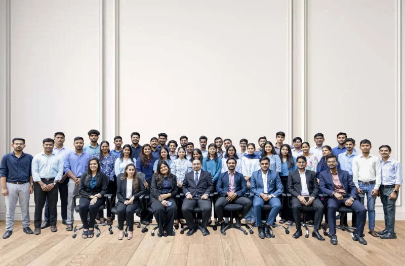 The Classic Partners LLP team at their Andheri East office in Mumbai